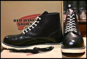 【8D 箱付 美品 FREAK’S STORE別注 限定 17年】レッドウィング 8823 アイリッシュセッター 黒 ガラスレザー ブーツ redwing HOPESMORE