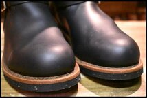 【12D 美品 11年】レッドウィング 2268 エンジニア 黒 ブラッククローム スチールトゥ ブーツredwing HOPESMORE_画像6