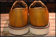 【8D 美品 16年】レッドウィング 9895 アイリッシュセッター 茶 ゴールドラセット モックトゥ ローカット 短靴 ブーツ redwing HOPESMORE_画像7