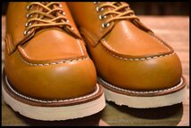 【8D 美品 16年】レッドウィング 9895 アイリッシュセッター 茶 ゴールドラセット モックトゥ ローカット 短靴 ブーツ redwing HOPESMORE_画像6
