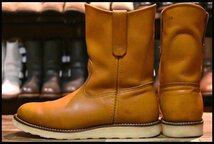 【8E 良品 11年】レッドウィング 9866 ゴールドラセット ペコス クッションソール 茶 ブーツ redwing pecos HOPESMORE_画像4