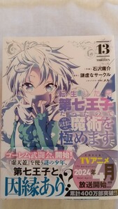 転生したら第七王子だったので、気ままに魔術を極めます １３巻 石沢庸介／作画　謙虚なサークル／原作　メル。／キャラクター原案