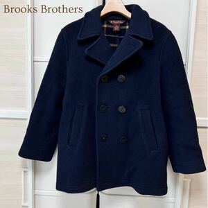 ブルックスブラザーズ Brooks Brothers レディース ピーコート ウール アウター ネイビー 紺 Mサイズ レディース A5096