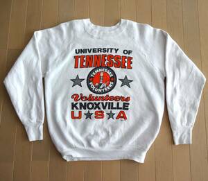 送料520円■MADE IN USA アメカジ古着 RAMBLERS カレッジロゴ スウェットトレーナー■ビンテージ ラグラン TENNESSEE UNIVERSITY 80s 90s