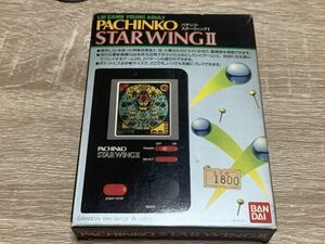 ★パチンコ　スターウィングⅡ LSI 当時物 BANDAI 昭和 レトロ ゲームウォッチ 中古 動作未確認ゆうパックおてがる版