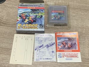 ★F1レース 箱説付き 任天堂 レトロゲーム Nintendo GameBoy F1 ゲームボーイ ソフト 任天堂 箱付き GB ソフト ゆうパックおてがる版