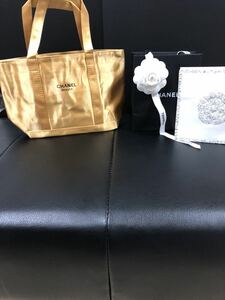 【新品】シャネル CHANEL ミニトートバッグ ゴールド ランチバッグ 非売品