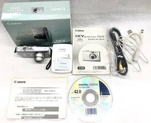 １円スタート Canon キャノン IXY イクシー DIGITAL 110 IS デジタル コンパクトカメラ ジャンク 通電OK