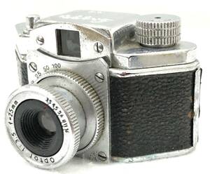 １円スタート Snappy スナッピー 豆カメラ レンズ Optor 1:3.5 f=25mm ジャンク品