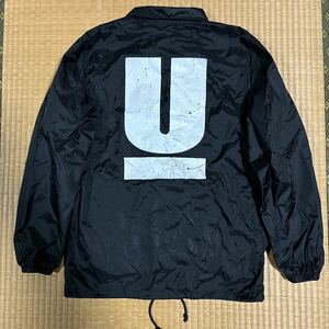 アンダーカバー バクプリ入り Uロゴ コーチジャケット 黒 レア ジャケット UNDERCOVER