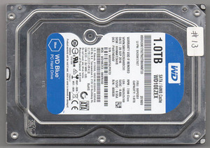 WD 3.5inch HDD WD10EZEX-08WN4A0 1000GB(1TB) 7200rpm CrystalDiskInfo：正常判定品 #13