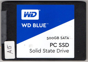 WD Blue PC SSD 500GB CrystalDiskInfo正常判定品 A15