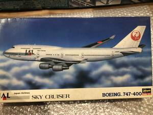 ハセガワ 1/200 B747-400 JAL 鶴丸 日本航空 ボーイング 