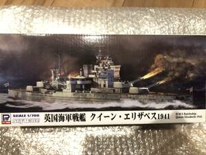 ピットロード プラモデル 1/700 未組立 英国海軍 戦艦 クィーン・エリザベス 1941 エッチング付き クイーン・エリザベス