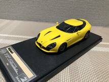 超レア☆メイクアップ/アイドロン 1/43 Make Up EIDOLON Vision ザガートZagato Aifa Romeo TZ3 Stradale 2011 Yellow ☆231222_画像1