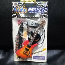バンプレスト hide 携帯ストラップ　 ギターコレクション 　4種セット X JAPAN _画像4