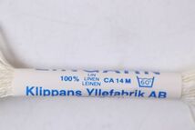 ●本州送料無料■LINGARN KLIPPANS リンガーン 16/2 刺繍糸 リネン 10本 ホワイト スウェーデン製 EH540_画像5