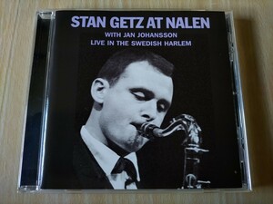 CD。スタン・ゲッツ(ts)／STAN GETZ At NALEN with JAN JOHANSON(p)／Live In The Swedish Halem・