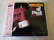 国内盤CD。ART FARMER アート・ファーマー(flh)／パーセプション=ARGO Rec・_画像1