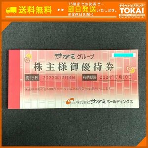 SU0o [送料無料] 株式会社サガミホールディングス 株主様御優待券 500円 ×30枚 計15,000円分 2024年7月10日まで