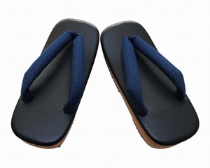  thickness bottom sandals setta J3653LL-12 free shipping LL size new pattern. canvas. thickness bottom zori black color. pcs made in Japan is light put on footwear ...