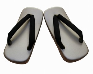  thickness bottom sandals setta J3653LL-06 free shipping LL size new pattern. canvas. thickness bottom zori silver group color. pcs made in Japan is light put on footwear ...
