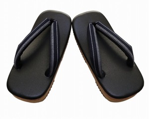  thickness bottom sandals setta J3646-15 free shipping free size new pattern. canvas. thickness bottom zori black series color. pcs made in Japan is light put on footwear ...