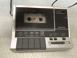 SANYO MR-33DR データレコーダー 再生OK（60s）