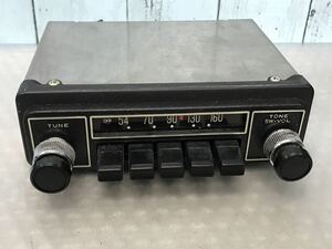 旧車　当時物　FUJITSU TEN LIMITED 12v 動作未確認　ジャンク（60s）