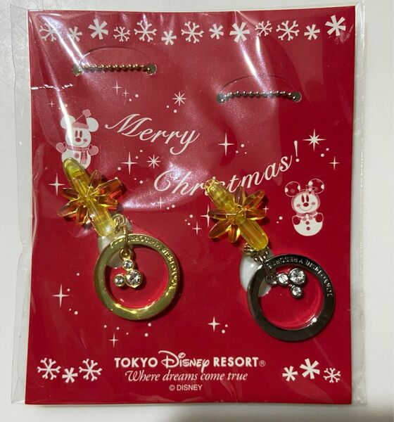 ディズニー　キーチェーン　非売品　クリスマス