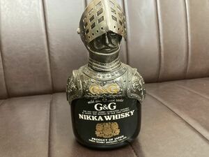 G &G ニッカウィスキー　NIKKA 西洋甲冑　通常美品　