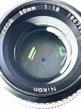 Nikon ニコン 50mm 1:1.8 単焦点 カメラ レンズ NIKKOR ニッコール_画像3