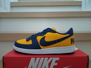 ナイキ ターミネーター ローカット 26.5cm ミシガンカラー NIKE Terminator Michigan スニーカー us8.5