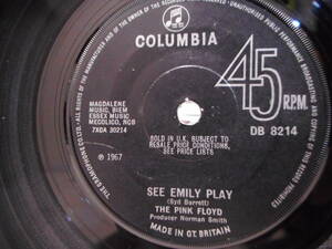 1967年・See Emily Play・UKオリジナル