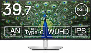 Dell U4021QW 39.7インチ 即納 最短16日土曜日に発送 曲面 3年間無輝点交換保証 WUHD IPS 非光沢 5K2K Thunderbolt 3 (Macbook 40WP95C-W)