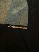 BT-10-L★新品未使用!!デッドストック★NIRVANA ニルヴァーナ Tシャツ against★バンドTシャツ 黒 L★送料無料!!★_画像5