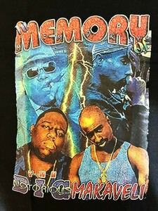 BT-20★新品未使用!!デッドストック★NOTORIOUS BIG★HIP HOP ヒップホップTシャツ 黒 L★送料無料!!★