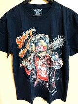 BT-23★新品未使用!!デッドストック★ROCK CHANG★ギャング犬 両面BIGプリントTシャツ 黒 M ★送料無料!!★_画像2