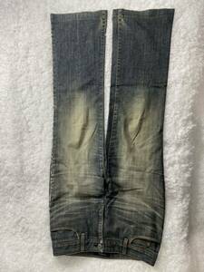  Burberry London damage Denim pants size 40 side line blue jeans 