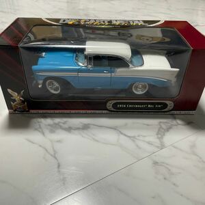 【箱付き】《1/18スケール》1956 Chevrolet Bel Air Road Signature ロード シグネチャー ミニカー 模型 コレクション放出 シボレー Chevy