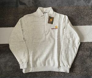 新品☆Carhartt(カーハート)ハーフジップスウェット 裏起毛☆