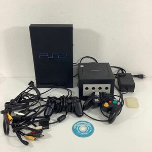 Z※ PS2 ゲームキューブ コントローラー ゲーム機 ケーブル 通電確認済み ps2 プレステ2 本体 Sony 任天堂 ソフト マリオ パーティ 5