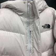 G※ THE NORTH FACE ノースフェイス ダウン コート ジャケット フード ダウンジャケット RDS認証 防寒 XL 105 サンドホワイト タグ付き_画像4