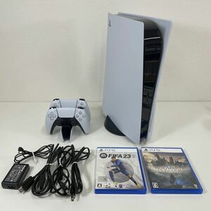 G◎ PlayStation5 SONY CFI-1000A プレイステーション5 PS5 本体 ディスクドライブ搭載モデル 1TB i16076 FIFA23 HOGWARTS・LEGACY 美品