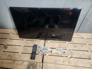 G☆ SHARP シャープ 液晶テレビ 液晶 テレビ 32V型 2016年製 LC-32W25 リモコン付き 通電確認済 スタンド無し