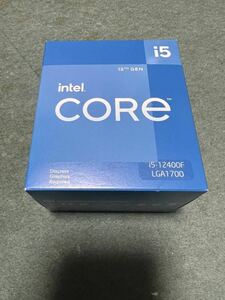 インテル Intel Corei5-12400F BOX　新品未開封　送料無料③