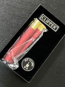 特価品 CLIPPER RED GOLDクリッパー レッド ゴールドターボライターケース付き