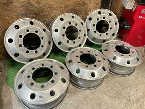 アルコア ALCOA 22.5 × 7.50 DC162 8H アルミ ホイール トラック 6本セット H