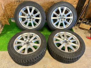 MAZDA マツダ アテンザ 純正 17インチ 7.5J +50 225/55R17 TOYO OBSERVE GARIT GIZ 2020年製 スタッドレス タイヤホイール 4本セット K