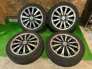 HONDA N-BOX 純正 15インチ 4.5J +45 165/55R15 GOODYEAR EfficientGrip バリ山 夏タイヤ タイヤホイール 4本セット H